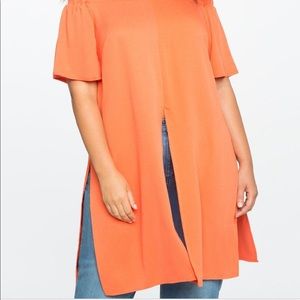 Eloquii off shoulder tunic sz 18